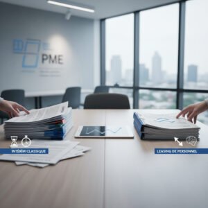 Lire la suite à propos de l’article Leasing de personnel vs Intérim classique : Quelle option pour votre PME ?